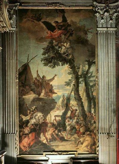 The Gathering of Manna, TIEPOLO, Giovanni Domenico